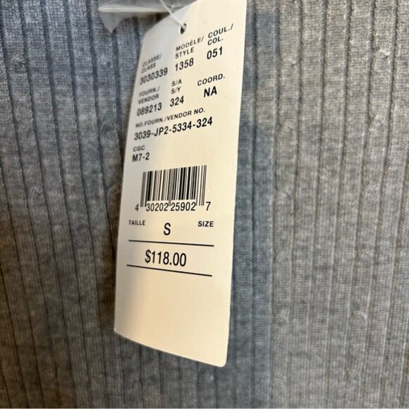 Laura Faux Layered Pullover Sweater Grey Fog - Picture 9 of 11